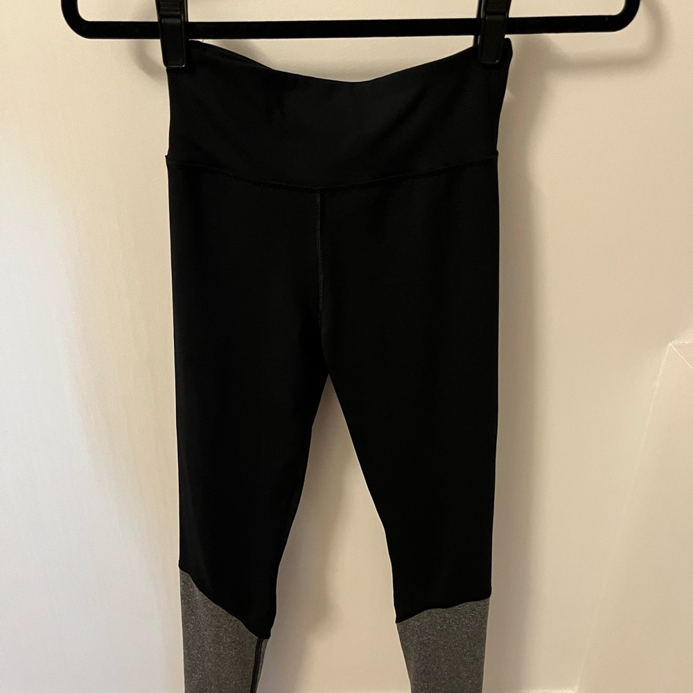 LLD Live Love Dream Black and Gray Leggings